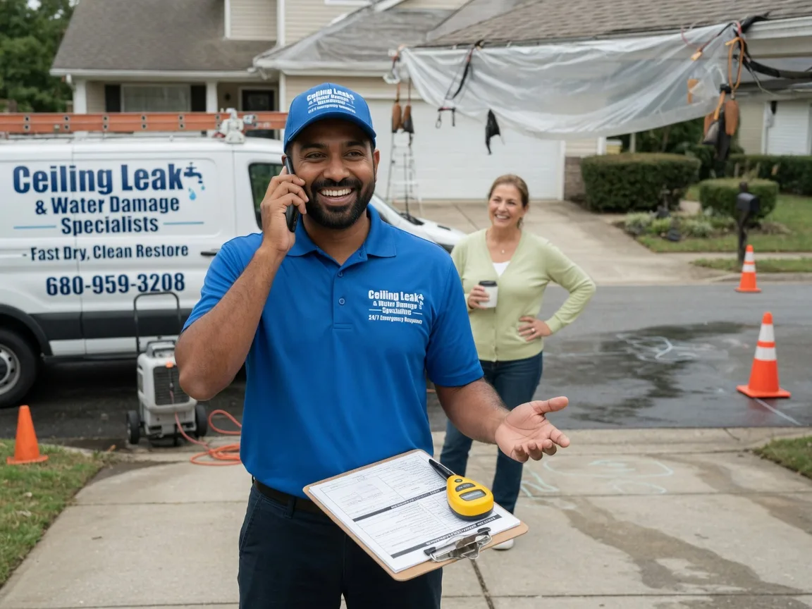 Ceiling Leak Cleanup Joelton, TN FAQs